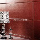 Luxurious Table Lamp With Wood Wall Behide