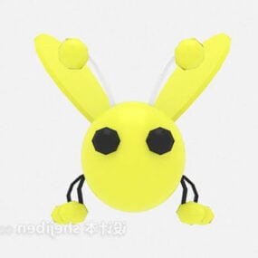 3д модель детской игрушки "Пчелка"