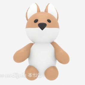 Brinquedo infantil esquilo pequeno modelo 3d
