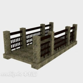 Little Stone Bridge 3d model