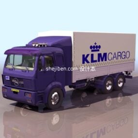 Logistics Truck Vehicle 3d model