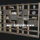 Long cabinet rack 3d model .
