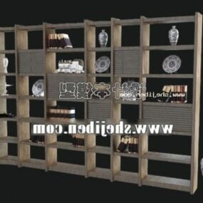 Showcase Rack Shelves 3d model