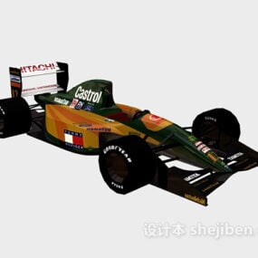 Lotus F1 Formula One Car 3d model