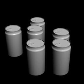 Lowpoly Pepsi Can 3d model