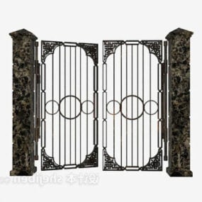 Marble Iron Gate 3d model