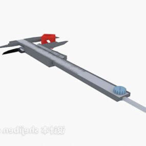 Mechanical Ruller Tool 3d model