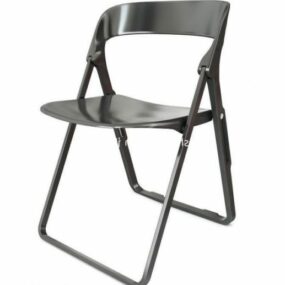 كرسي عالي الظهر طراز عتيق نموذج ثلاثي الأبعاد