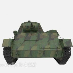 German Leopard 2 Tank 3d model