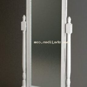Mirror Furniture Carved Frame 3d model