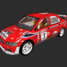 Mô hình 3d Mitsubishi Lancer Wrc Racing