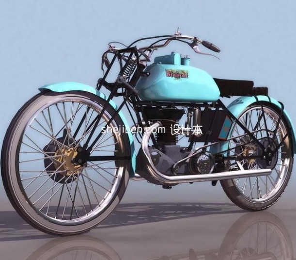 Motorcycle Antique Style