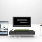 Black Tv Cabinet Modern Furniture