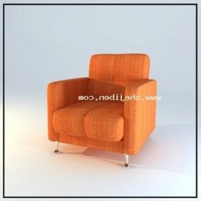 3д модель консольного кресла, кофейной мебели