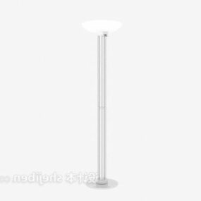 Modern White Floor Lamp 3d model
