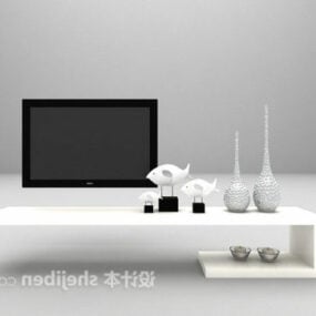 Modern Minimalist Tv Cabinet V1 3d model