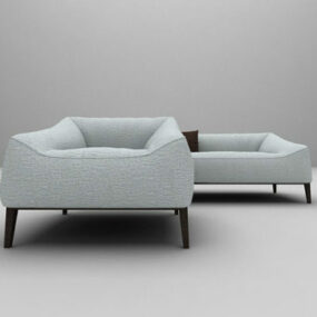 Model 3d Upholsteri Sofa Moden