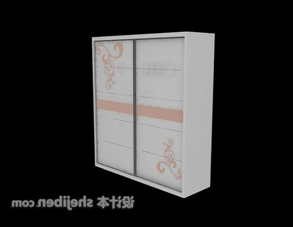 Armoire blanche moderne