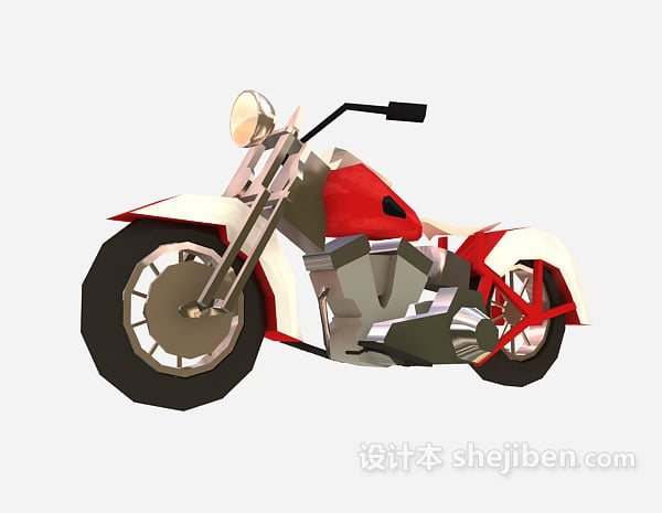 Motorrad Chopper-Stil