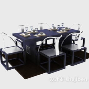 Modern Bar Sandalyesi Çelik Ayak 3D model
