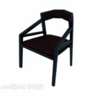 饭厅现代黑色椅子