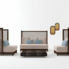 Set Sofa Belakang Tinggi Cina