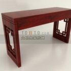 New Chinese table 3d model .
