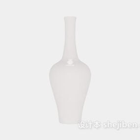 Coleção de vasos de vidro modelo 3d