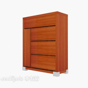 Shoe Cabinet Nordic Furniture 3d model