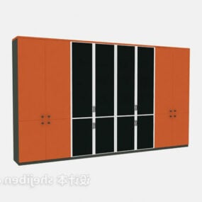 Floor To Ceiling Office Cabinet 3d model