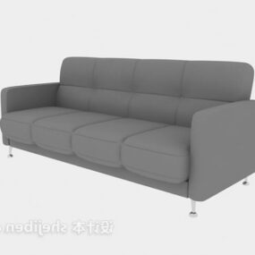 Stilfuld sofa 3d-model