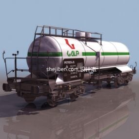 Petrol Tankeri 3d modeli