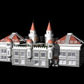 Thorn Castle Budování 3D modelu
