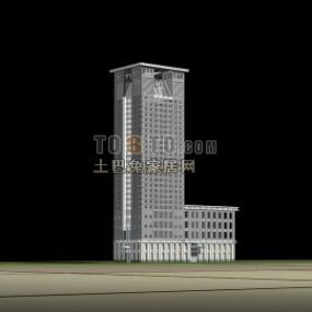 Apartment Block Buildings 3d model