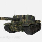 圧倒的な軍事装備戦車3Dモデル。