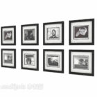 Wall Photo Collage Square Shaped