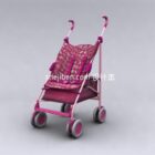 Pink Baby Trolley