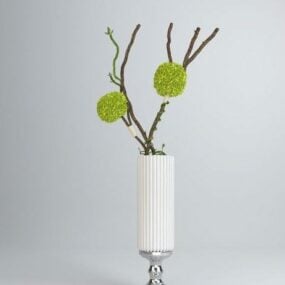 Postmodern Vase Set Decoration 3d model