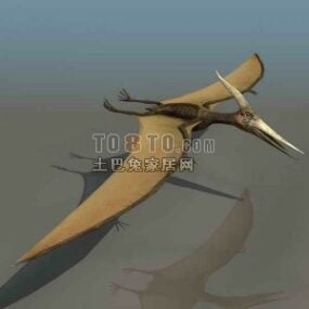 Pterosaur Dinozor Uçan Hayvan 3d modeli