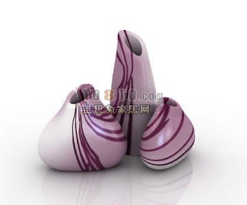 Decorative Purple Vase