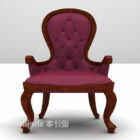 Classic Single Chair Purple Color