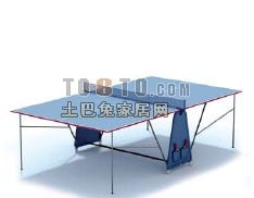 Modern Table Tennis Sport 3d model