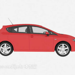 Red Car Vehicle 3d model
