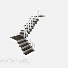 右階段錬鉄3Dモデル