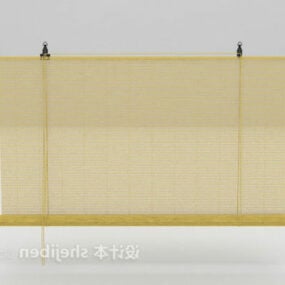 Modelo 3d de cortina de rolo