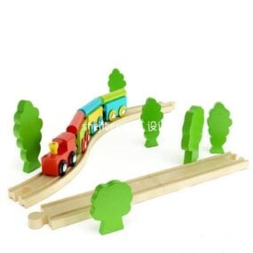 Mainan Anak Roller Coaster model 3d