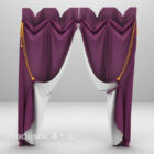 Romantic Purple Curtain