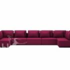Rom U-formet sofa
