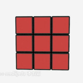 Cubo de Rubik juguete modelo 3d
