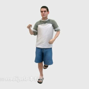 Charakter Running Man 3D-Modell